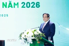 Thủ tướng Phạm Minh Chính phát biểu chỉ đạo hội nghị. (Ảnh: Dương Giang/TTXVN)