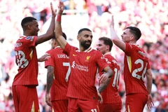 Liverpool giành chức vô địch Premier League 2024-25.