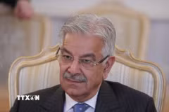 Ngoại trưởng Pakistan Khawaja Asif. (Ảnh: Reuters/TTXVN)