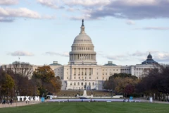 Tòa nhà Quốc hội Mỹ tại Washington, D.C. (Ảnh: THX/TTXVN)
