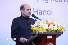 Đại sứ Ấn Độ tại Việt Nam Sandeep Arya. (Ảnh: An Đăng/TTXVN)