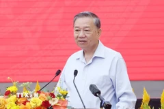 Tổng Bí thư Tô Lâm phát biểu chỉ đạo. (Ảnh: Thống Nhất/TTXVN)