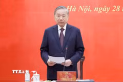 Tổng Bí thư, Chủ tịch nước Tô Lâm phát biểu chỉ đạo. (Ảnh: Thống Nhất/TTXVN)