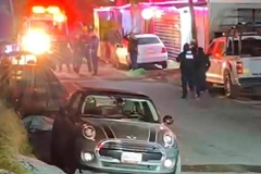 Hiện trường vụ tấn công.