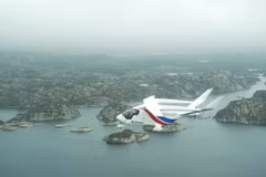 Lần đầu tiên một máy bay chạy bằng điện bay trên một tuyến đường thương mại. (Nguồn: aviation24)