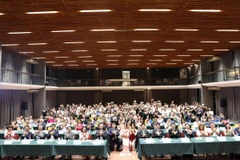 Hơn 120 thanh niên, sinh viên Việt Nam từ 14 quốc gia châu Âu đã quy tụ tại Festival Thanh niên, Sinh viên Việt Nam tại châu Âu lần thứ XI. (Nguồn: Hội Sinh viên Việt Nam tại Hungary)