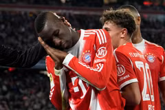 Nicolas Jackson ghi bàn đầu tiên giúp Bayern chiến thắng. (Nguồn: Getty Images)