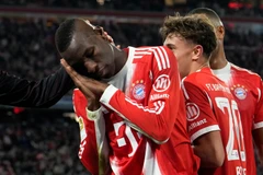 Nicolas Jackson ghi bàn đầu tiên giúp Bayern chiến thắng. (Nguồn: Getty Images)