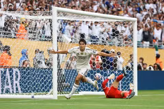 Gonzalo García sắm vai người hùng đưa Real Madrid vào tứ kết FIFA Club World Cup 2025. (Nguồn: Getty Images)