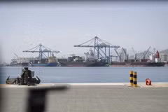 Toàn cảnh cảng Fujairah. (Nguồn: EPA)