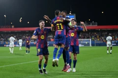Barcelona giành chiến thắng đậm ở La Liga. (Nguồn: Getty Images)