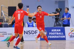 Tuyển Futsal Việt Nam giành huy chương Đồng Futsal Đông Nam Á 2026. (Nguồn: VFF)