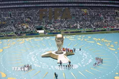 Lễ khai mạc World Cup 2026 trên sân vận động Azteca ở Mexico ngày 11/6/2026 đã mở màn cho bữa tiệc bóng đá lớn nhất hành tinh. (Ảnh: THX/TTXVN)