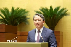 Bộ trưởng Bộ Tư pháp Nguyễn Hải Ninh. (Ảnh: Phương Hoa/TTXVN)
