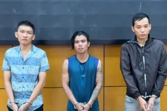 Ba đối tượng Nguyễn Văn Lil, Trần Bảo Quốc và Đặng Trung Nghĩa bị bắt giữ khẩn cấp.