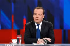 Phó Chủ tịch Hội đồng An ninh Liên bang Nga Dmitry Medvedev. (Ảnh: AFP/TTXVN)