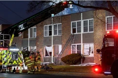 Hiện trường vụ nổ nghiêm trọng xảy ra tại viện dưỡng lão ở Mỹ