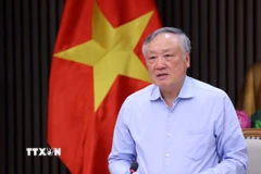 Phó Thủ tướng Thường trực Nguyễn Hòa Bình phát biểu kết luận. (Ảnh: Văn Điệp/TTXVN)
