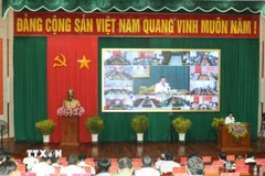Hậu Giang triển khai nhiệm vụ vận hành thử nghiệm bộ máy các cơ quan Đảng, Nhà nước, Mặt trận Tổ quốc cấp xã (mới) trên địa bàn tỉnh. (Ảnh: Duy Khương/TTXVN)