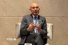 Thứ trưởng Ngoại giao Indonesia, Armanatha Kristiawan Nasir. (Ảnh: Đào Trang/TTXVN)