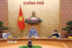 Phó Thủ tướng Trần Hồng Hà phát biểu chỉ đạo. (Ảnh: Văn Điệp/TTXVN)