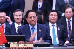 Thủ tướng Phạm Minh Chính tham dự Hội nghị Cấp cao ASEAN-Hàn Quốc lần thứ 26 diễn ra tại Kuala Lumpur, Malaysia. (Ảnh: Dương Giang/TTXVN)