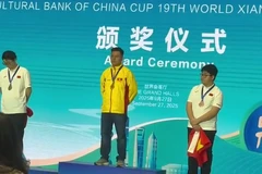 Kỳ thủ Lại Lý Huynh giành ngôi vô địch thế giới cờ Tướng