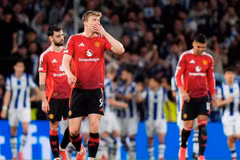 Manchester United chỉ giành được kết quả hòa trên sân của Real Sociedad.