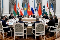 Cuộc gặp giữa các lãnh đạo Hội đồng Bộ trưởng các nước Tổ chức Hợp tác Thượng Hải (SCO).