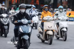 Tại Hà Nội, từ đêm 22/4 đến ngày 23/4 trời chuyển mát với nhiệt độ thấp nhất phổ biến 22-24 độ C. (Ảnh minh họa: Minh Quyết/TTXVN)