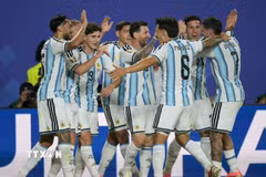 Argentina có cơ hội sớm giành vé knock-out World Cup 2026. (Ảnh: AFP/TTXVN)