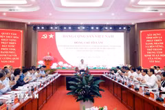 Tổng Bí thư, Chủ tịch nước Tô Lâm phát biểu chỉ đạo. (Ảnh: Thống Nhất/TTXVN)