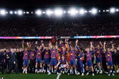 Barcelona giành chức vô địch La Liga 2025-26. (Nguồn: Getty Images)