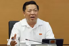 Ông Trần Hồng Minh, Ủy viên Trung ương Đảng, Bộ trưởng Bộ Xây dựng. (Ảnh: Phương Hoa/TTXVN)