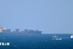 Nằm giữa Oman và Iran, eo biển Hormuz được công nhận là một trong những điểm nghẽn dầu mỏ quan trọng nhất thế giới. (Nguồn: AFP/TTXVN)