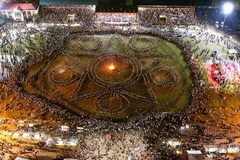 Hơn 2.500 người sẽ tham gia màn đại xòe trong Tết Độc lập.