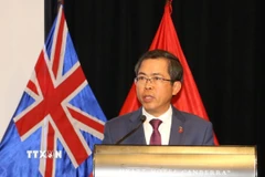 Đại sứ Việt Nam tại Australia Phạm Hùng Tâm. (Ảnh: Thanh Tú/TTXVN)