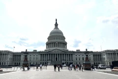 Trụ sở Quốc hội Mỹ tại thủ đô Washington D.C. (Ảnh: Ngọc Quang/TTXVN)