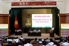 Quang cảnh Kỳ họp. (Ảnh: Đinh Văn Nhiều/TTXVN)
