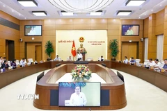 Một phiên họp của Ủy ban Thường vụ Quốc hội. (Ảnh: Doãn Tấn/TTXVN)