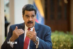 Tổng thống Venezuela Nicolas Maduro. (Ảnh: THX/TTXVN)