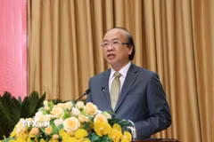 Ông Phan Chí Hiếu, Thứ trưởng Bộ Tư pháp. (Ảnh: Thanh Thương/TTXVN)