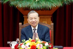 Tổng Bí thư Tô Lâm phát biểu. (Ảnh: Thống Nhất/TTXVN)