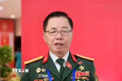 Anh hùng Lao động Trần Mạnh Báo, Chủ tịch Hội đồng quản trị Tập đoàn ThaiBinh Seed - đơn vị hàng đầu trong ngành giống lúa cây trồng Việt Nam. (Ảnh: Chu Thanh Vân/TTXVN)