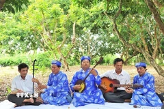 Đờn ca Tài tử Nam bộ là một dòng nhạc dân tộc của Việt Nam, đã được UNESCO công nhận là Di sản Văn hóa Phi vật thể. (Ảnh: Minh Đức/TTXVN)