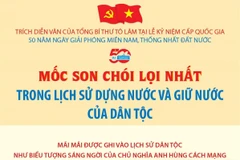 Mốc son chói lọi nhất trong lịch sử dựng nước và giữ nước của dân tộc