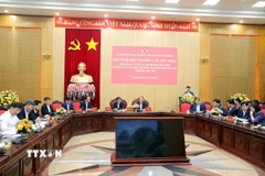 Toàn cảnh hội nghị hiệp thương lần thứ nhất. (Ảnh: Đại Nghĩa/TTXVN)