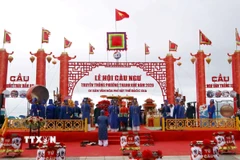 Quang cảnh Lễ hội Cầu ngư tại Đà Nẵng năm 2026. (Ảnh: Trần Lê Lâm/TTXVN)