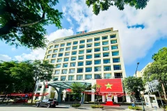 Trụ sở Trung tâm Thông tấn Quốc gia. (Ảnh: Trần Hương Sơn/Vietnam+)