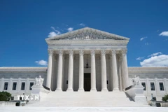 Tòa án Tối cao Mỹ tại Washington D.C. (Ảnh: THX/TTXVN)